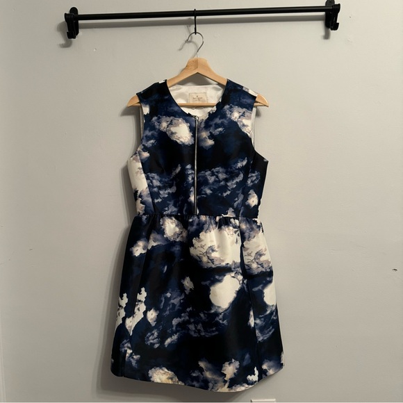 Kate Spade cloud print mini dress - Picture 2 of 11